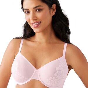 NWT - Wacoal 34 DD /  34 EConfidence Boost Underwire Bra Pink